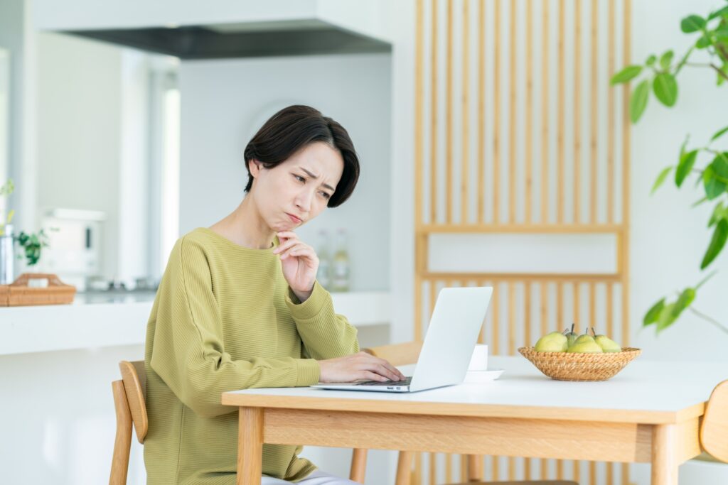 40代女性が悩んでいる