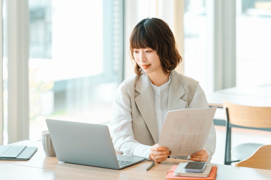 スキルを持った女性